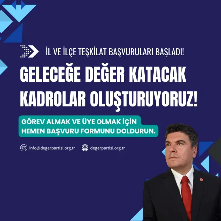 Başvurulara Gösterilen Yoğun İlgi İçin Teşekkürler